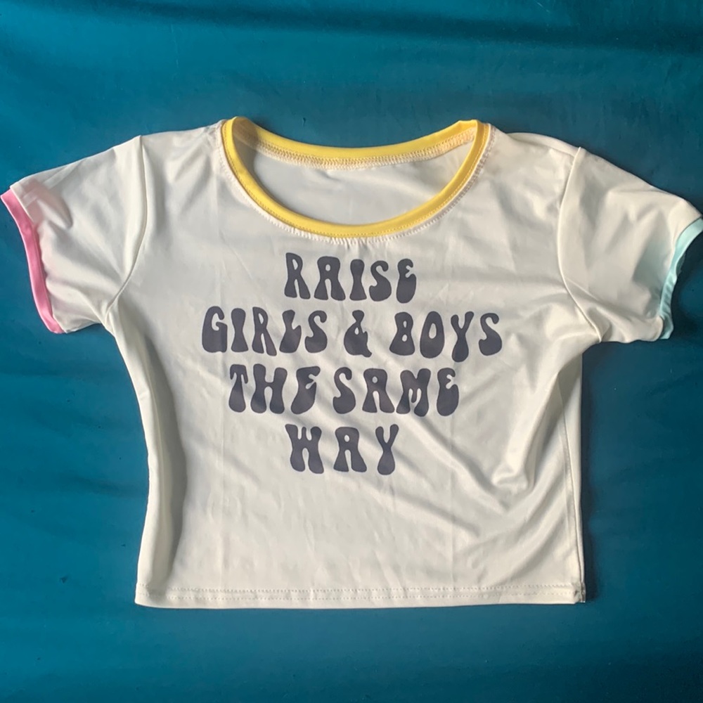 cute womens crop top